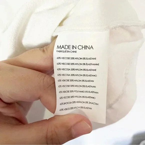 EUC Club Monaco Tabbie Off-the-Shoulder Top in White Size Medium - Picture 8 of 10